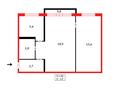 2-бөлмелі пәтер · 45 м² · 5/5 қабат, Орбита ш/а., Дюсембекова 43, бағасы: 13.5 млн ₸ в Караганде, Казыбек би р-н — фото 13