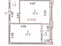 2-комнатная квартира · 55 м² · 4/12 этаж, Мангилик Eл 76 — новая мечеть за 37 млн ₸ в Астане, Есильский р-н — фото 12