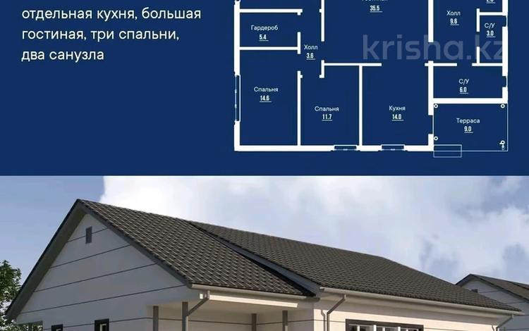 Отдельный дом · 4 комнаты · 138 м² · 10 сот., мкр Уркер 12 за 72.8 млн ₸ в Астане, Нура р-н — фото 91