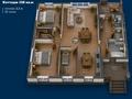 Отдельный дом · 4 комнаты · 138 м² · 10 сот., мкр Уркер 12 за 72.8 млн ₸ в Астане, Нура р-н — фото 2