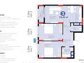 3-комнатная квартира · 75.42 м² · 5/9 этаж, Туран 57/6 за 65 млн ₸ в Астане, Нура р-н — фото 2
