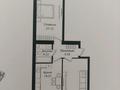 2-бөлмелі пәтер · 65 м² · 11/12 қабат, Улица Чингиз Айтматов, 79/1, бағасы: 34.5 млн ₸ в Астане, Нура р-н — фото 2