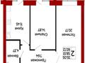2-бөлмелі пәтер · 60.3 м² · 4/9 қабат, Е-882 15А, бағасы: 40 млн ₸ в Астане, Нура р-н — фото 2
