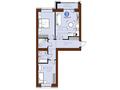 3-бөлмелі пәтер · 75.62 м², Е 915 12, бағасы: ~ 36.5 млн 〒 в Астане, Есильский р-н — фото 2