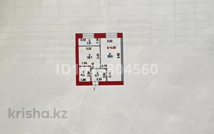 1-комнатная квартира · 41.5 м² · 2/12 этаж, Тауелсиздик 25/2 за 24.5 млн ₸ в Астане, Алматы р-н — фото 2