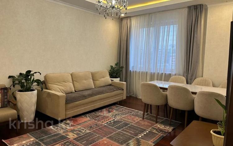 3-бөлмелі пәтер · 100 м² · 8/21 қабат, Солодовникова, бағасы: 73 млн ₸ в Алматы, Бостандыкский р-н — фото 2