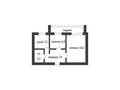 2-комнатная квартира · 41.9 м² · 5/5 этаж, Киевская за 15.4 млн ₸ в Костанае — фото 6