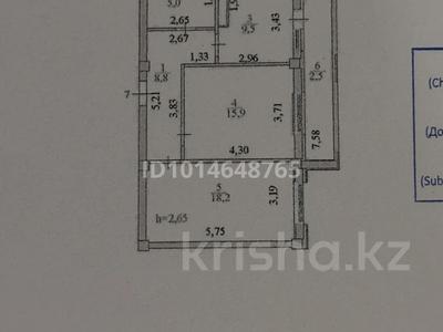2-комнатная квартира · 59.9 м² · 2/9 этаж, Абикена Бектурова 17/3 за 43.5 млн ₸ в Астане, Нура р-н
