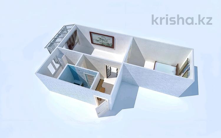 2-комнатная квартира, 46 м², 3/5 этаж, 6 микрорайон за 12 млн 〒 в Таразе — фото 15