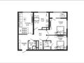 3-бөлмелі пәтер · 84.8 м² · 4/16 қабат, Аргынбекова 194/1, бағасы: ~ 49.2 млн ₸ в Шымкенте, Каратауский р-н — фото 4