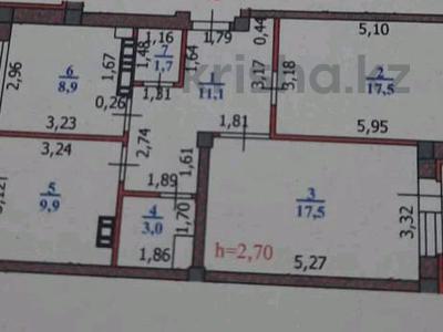 3-комнатная квартира · 74.4 м² · 7/10 этаж, Самал 104 за 30 млн 〒 в Уральске