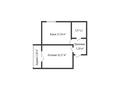 1-комнатная квартира · 44 м² · 1/4 этаж, Каирбекова за 22.5 млн ₸ в Костанае — фото 8
