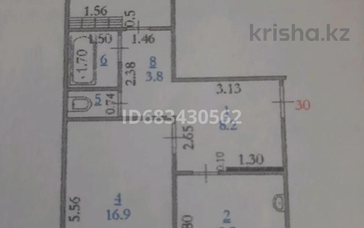 2-комнатная квартира · 53 м² · 1/5 этаж, Старый город, Абулхаир хана 30/1 — Электрон за 17 млн ₸ в Актобе — фото 3