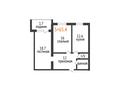 2-бөлмелі пәтер · 65.4 м² · 6/6 қабат, Назарбаева 213, бағасы: 26 млн ₸ в Костанае — фото 17