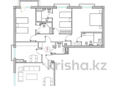 4-комнатная квартира, 138.1 м², 6/9 этаж, Сейфуллина — Сатпаева за 112 млн 〒 в Алматы, Бостандыкский р-н