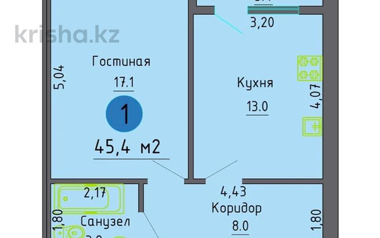 2-бөлмелі пәтер · 75 м² · 2/4 қабат, Шамелова 84, бағасы: ~ 15.2 млн ₸ в Уральске — фото 2
