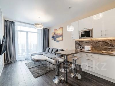 1-комнатная квартира · 45 м² · 10/12 этаж, Гагарина 311 — Левитана за 25 000 〒 в Алматы, Бостандыкский р-н