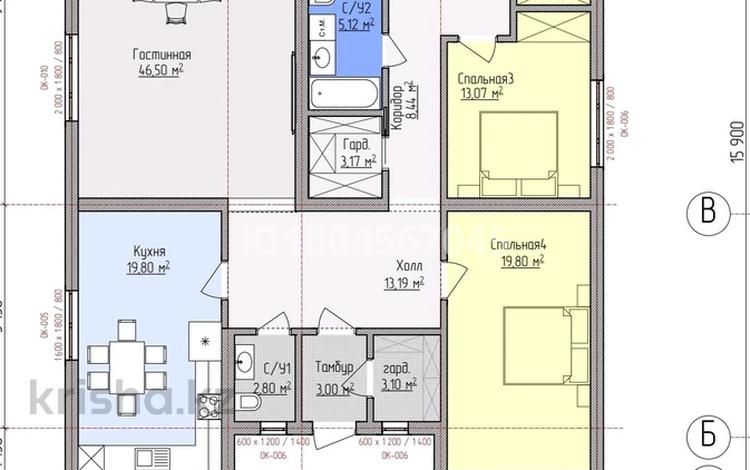 Отдельный дом · 5 комнат · 180 м² · 10 сот., мкр Кунгей , Мкр Кунгей Сейткулова 60 — 2улица за 42 млн ₸ в Караганде, Казыбек би р-н — фото 19