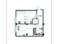 2-бөлмелі пәтер · 67.7 м², мкр Нуршашкан (Колхозши), Алатау 36, бағасы: ~ 36.4 млн ₸ в Алматы, Турксибский р-н — фото 3