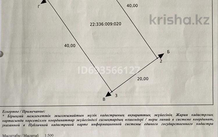 Жер телімі · 8 сотық, Самал-1 414 — Утегенова, бағасы: 30 млн ₸ в Шымкенте, Туран р-н — фото 2