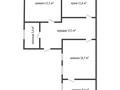 Часть дома · 3 комнаты · 67.9 м² · 4.9 сот., Тобыл за 16 млн ₸ в Затобольске (Тобыле) — фото 8