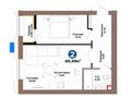 2-бөлмелі пәтер · 47.63 м² · 5/9 қабат, Е 354 5, бағасы: ~ 33.4 млн ₸ в Астане, Есильский р-н — фото 3