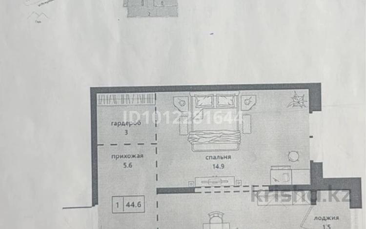 2-бөлмелі пәтер · 45 м² · 3/6 қабат, ул. Хаби Халиуллина 140/9к1, бағасы: 31 млн ₸ в Алматы, Медеуский р-н — фото 2