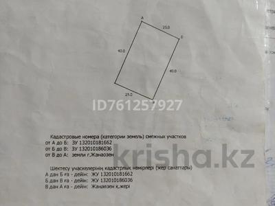Участок · 10 соток, улица Шерқала, мкр Рахат 161 за 6.5 млн 〒 в Жанаозен