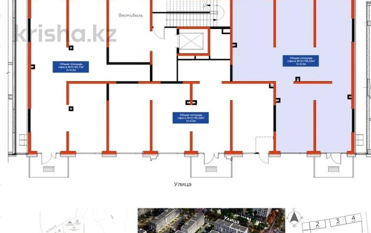 Свободное назначение, офисы, магазины и бутики, склады, общепит, салоны красоты, медцентры и аптеки, образование, кабинеты и рабочие места · 118.05 м² за 800 000 〒 в Алматы, Алатауский р-н — фото 2