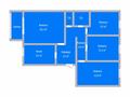 4-комнатная квартира · 74 м² · 2/6 этаж, Баймагамбетова 3а за 30 млн ₸ в Костанае — фото 2