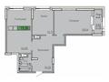 2-комнатная квартира, 73.3 м², ул. E-10 (район ТРЦ Хан-Шатыр) за ~ 31.2 млн 〒 в Астане, Есильский р-н — фото 2