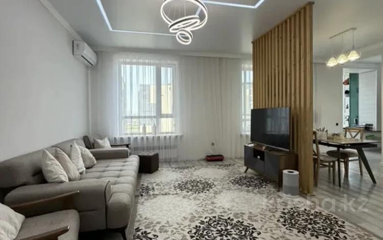 4-комнатная квартира · 112 м² · 6/9 этаж, Шоссе Коргалжын 15/1 за 75 млн ₸ в Астане, Нура р-н — фото 2