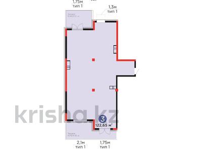 3-бөлмелі пәтер · 124.73 м² · 1/3 қабат, Саина 1а/1, бағасы: ~ 303 млн ₸ в Алматы