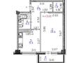 1-бөлмелі пәтер · 43 м² · 3/9 қабат, Радостовца 165/1, бағасы: 44 млн ₸ в Алматы, Бостандыкский р-н