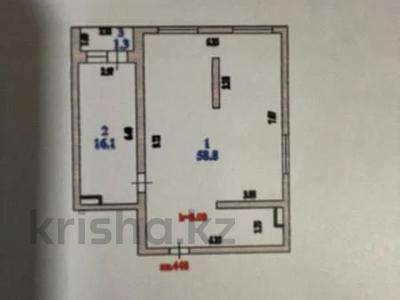 3-комнатная квартира · 76 м² · 5/12 этаж, Кошкарбаева — Проходит ипотеку Наурыз, Наурыз Жумыскер, Отау. за 36.5 млн 〒 в 