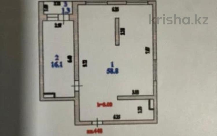 3-комнатная квартира · 76 м² · 5/12 этаж, Кошкарбаева — Проходит ипотеку Наурыз, Наурыз Жумыскер, Отау. за 36.5 млн 〒 в  — фото 2