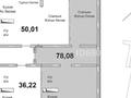 3-бөлмелі пәтер, 78.8 м², 5/13 қабат, мкр Тастак-1, Емцова 27, бағасы: 45 млн 〒 в Алматы, Ауэзовский р-н — фото 5