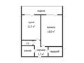 1-комнатная квартира, 47.1 м², 1/9 этаж, Береке за 19.2 млн 〒 в Костанае — фото 14