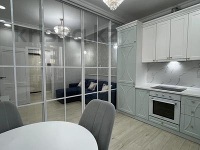 2-бөлмелі пәтер · 46 м² · 5/9 қабат, Розыбакиева 310а, бағасы: 71.5 млн ₸ в Алматы, Бостандыкский р-н