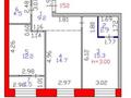 2-комнатная квартира · 60 м² · 4/9 этаж, ул. Е-15 13/1 за 50 млн ₸ в Астане, Есильский р-н
