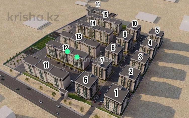2-бөлмелі пәтер · 84.5 м² · 6/8 қабат, 29а ш/а., бағасы: ~ 15.2 млн ₸ в Актау, 29а мкр — фото 2