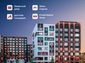 2-бөлмелі пәтер · 68.4 м² · 7/12 қабат, Улы дала 40, бағасы: 38 млн ₸ в Астане