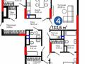 4-бөлмелі пәтер · 133.6 м² · 3/21 қабат, Бухар жырау 20 — Бухар Жырау и Кабанбай батыр, бағасы: 140 млн ₸ в Астане, Нура р-н — фото 2
