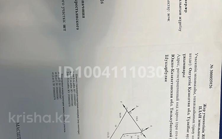 Жер телімі · 1.0458 га, Шұқырбұлақ, бағасы: 21 млн ₸ в им. Турара рыскуловой — фото 2