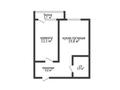 2-бөлмелі пәтер · 43.7 м² · 2/5 қабат, Микрорайон Береке 37, бағасы: 25.5 млн ₸ в Костанае — фото 4