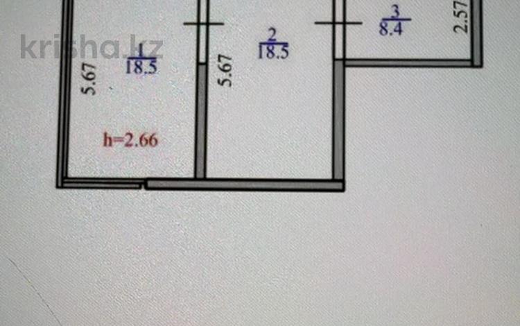 Еркін · 45.4 м², бағасы: 32 млн ₸ в Астане — фото 2