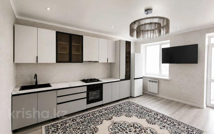 2-бөлмелі пәтер · 55.6 м² · 4/6 қабат, Микрорайон Береке 45, бағасы: 31 млн ₸ в Костанае — фото 2