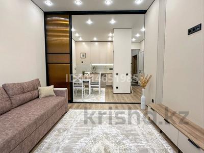 2-бөлмелі пәтер · 56.8 м² · 3/6 қабат, Илтипат 49, бағасы: 50.9 млн ₸ в Алматы, Наурызбайский р-н