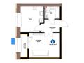 1-комнатная квартира · 39.02 м², ул. Е 101 5 за ~ 24.7 млн 〒 в Астане, Нура р-н — фото 3