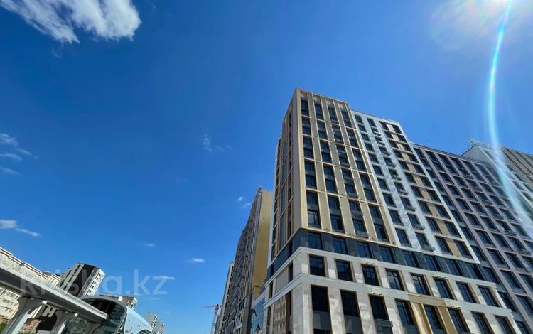 2-комнатная квартира · 52.68 м², Шамши Калдаяков 16 за 39.2 млн ₸ в Астане, Сарайшык р-н — фото 2